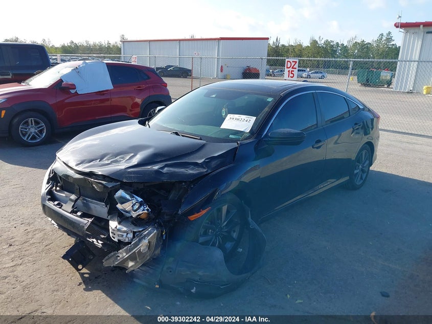 VIN 19XFC1F34KE015359 2019 HONDA CIVIC EX