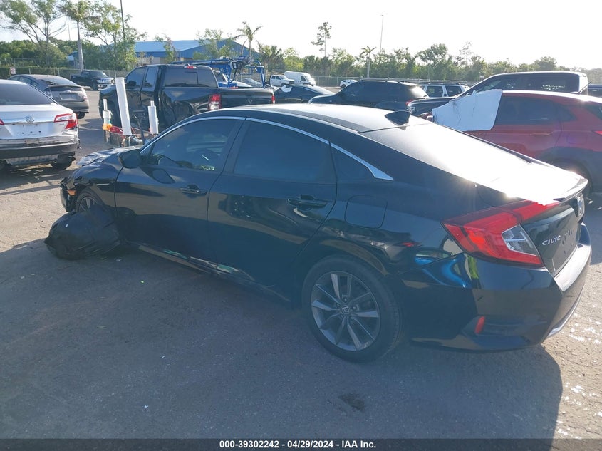 VIN 19XFC1F34KE015359 2019 HONDA CIVIC EX