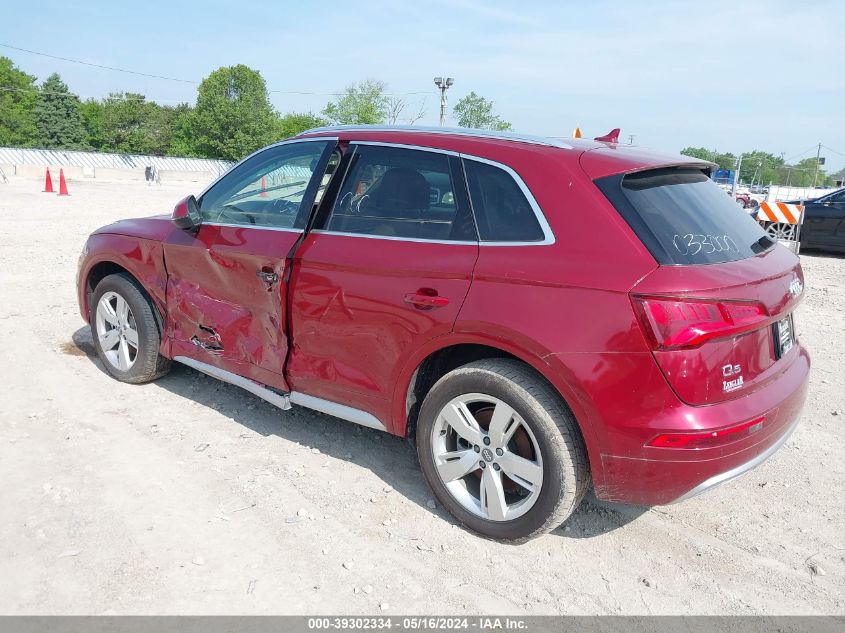 2018 Audi Q5 VIN: WA1BNAFY0J2083197 Lot: 39302334