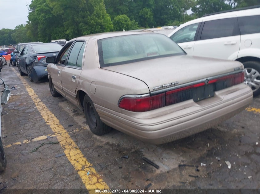 1997 Mercury Grand Marquis Gs VIN: 2MELM74W8VX728925 Lot: 39302373