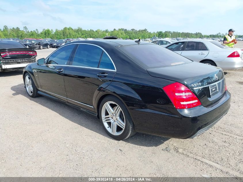 WDDNG7DBXCA455819 | 2012 MERCEDES-BENZ S 550