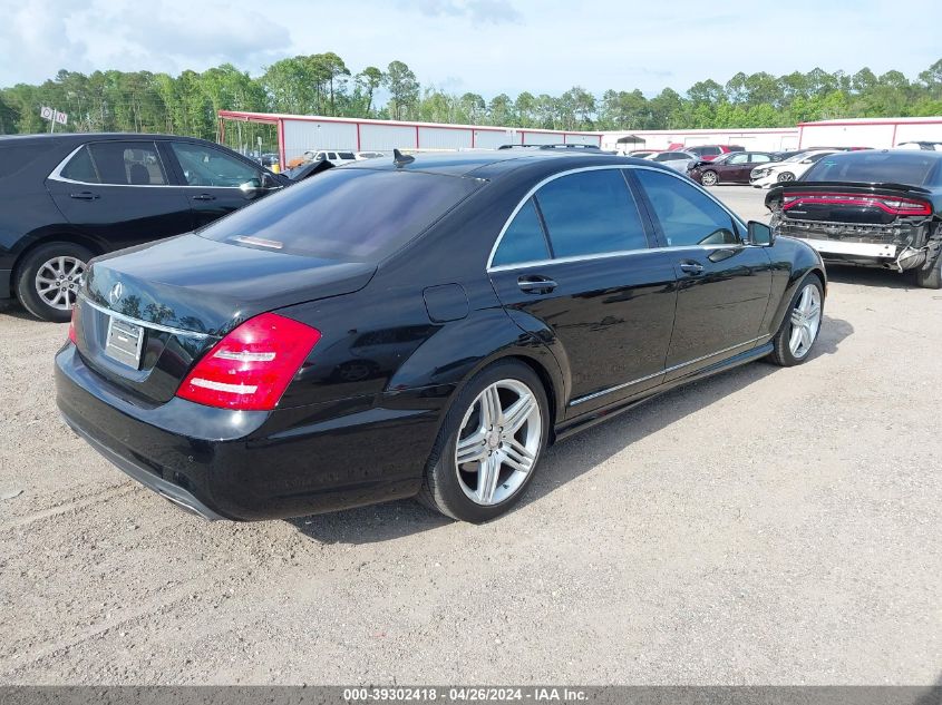 WDDNG7DBXCA455819 | 2012 MERCEDES-BENZ S 550