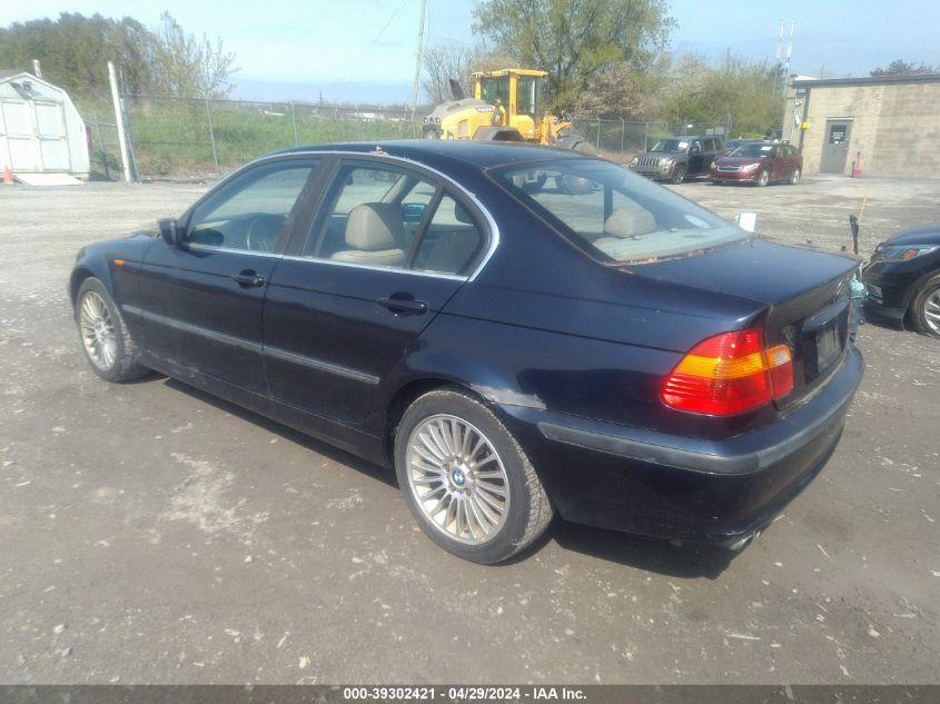 WBAEW53452PG19221 | 2002 BMW 330XI