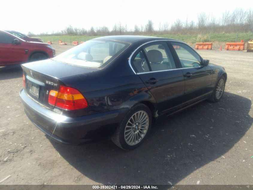 WBAEW53452PG19221 | 2002 BMW 330XI