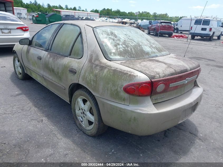 1G1JC52F637235694 | 2003 CHEVROLET CAVALIER