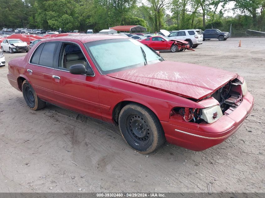 2001 Ford Crown Victoria Lx VIN: 2FAFP74W61X151852 Lot: 39302460