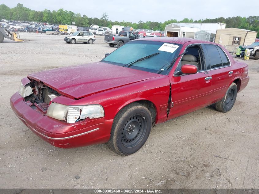 2001 Ford Crown Victoria Lx VIN: 2FAFP74W61X151852 Lot: 39302460