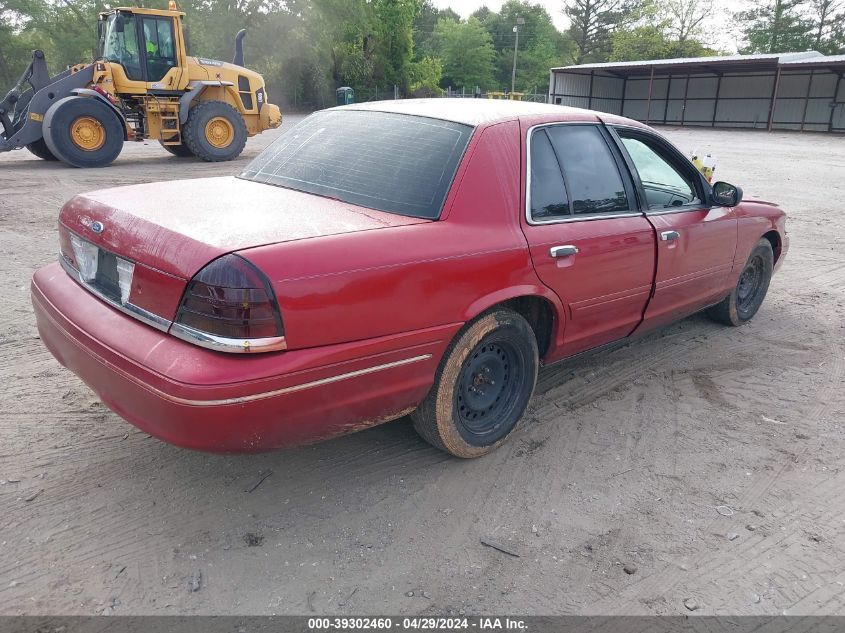 2001 Ford Crown Victoria Lx VIN: 2FAFP74W61X151852 Lot: 39302460