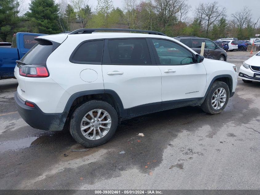 2022 Jeep Cherokee Latitude Lux 4X4 VIN: 1C4PJMMX8ND544191 Lot: 39302461