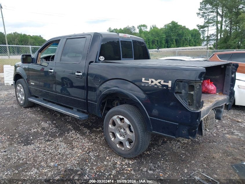 2011 Ford F-150 Lariat VIN: 1FTFW1ET7BFC02206 Lot: 39302474