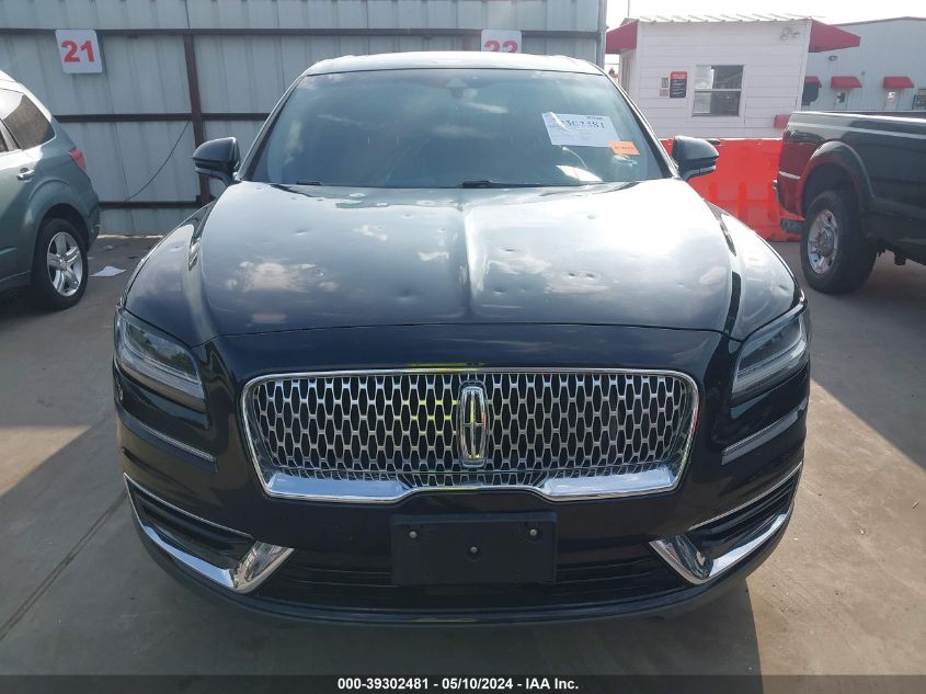 2019 Lincoln Nautilus Reserve VIN: 2LMPJ6L93KBL11559 Lot: 39302481