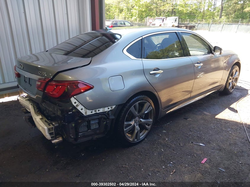 2015 Infiniti Q70L 3.7 VIN: JN1BY1PP8FM601283 Lot: 39302502