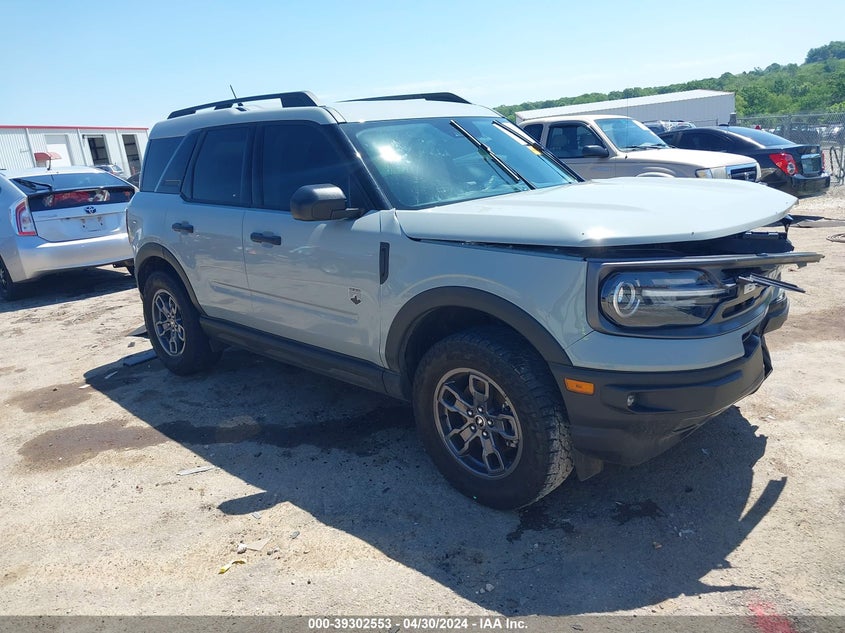 2021 Ford Bronco Sport Big Bend VIN: 3FMCR9B6XMRB12914 Lot: 39302553