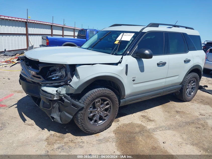 2021 Ford Bronco Sport Big Bend VIN: 3FMCR9B6XMRB12914 Lot: 39302553