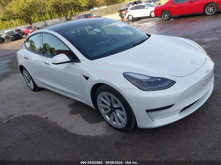 2023 TESLA MODEL 3 REAR-WHEEL DRIVE - 5YJ3E1EA2PF428184