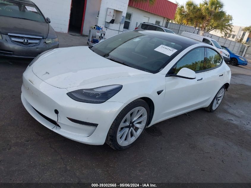 2023 TESLA MODEL 3 REAR-WHEEL DRIVE - 5YJ3E1EA2PF428184