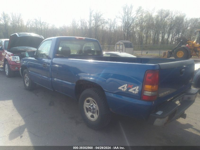 1GTEK14T03Z321921 | 2003 GMC SIERRA 1500