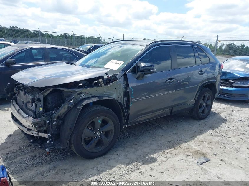 2020 Toyota Rav4 Xse Hybrid VIN: 2T3EWRFV0LW062204 Lot: 39302682