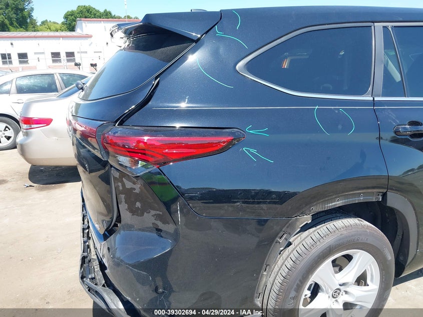 2023 TOYOTA HIGHLANDER VIN: 5TDKDRAH2PS047690