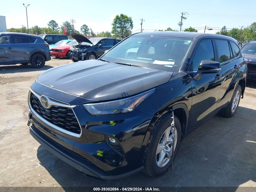 2023 TOYOTA HIGHLANDER VIN: 5TDKDRAH2PS047690