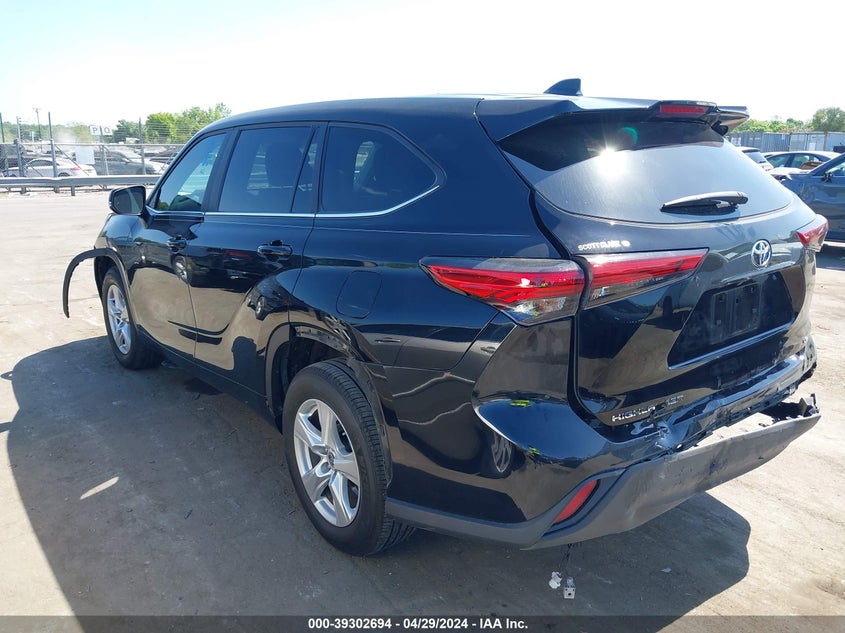 2023 TOYOTA HIGHLANDER VIN: 5TDKDRAH2PS047690
