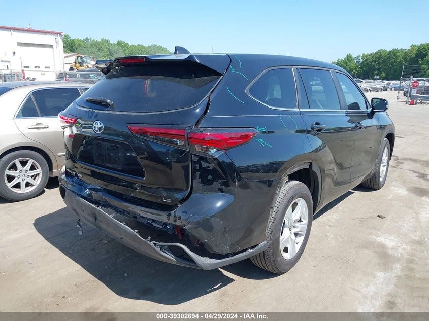 2023 TOYOTA HIGHLANDER VIN: 5TDKDRAH2PS047690