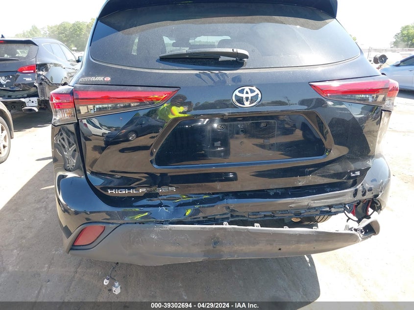 2023 TOYOTA HIGHLANDER VIN: 5TDKDRAH2PS047690