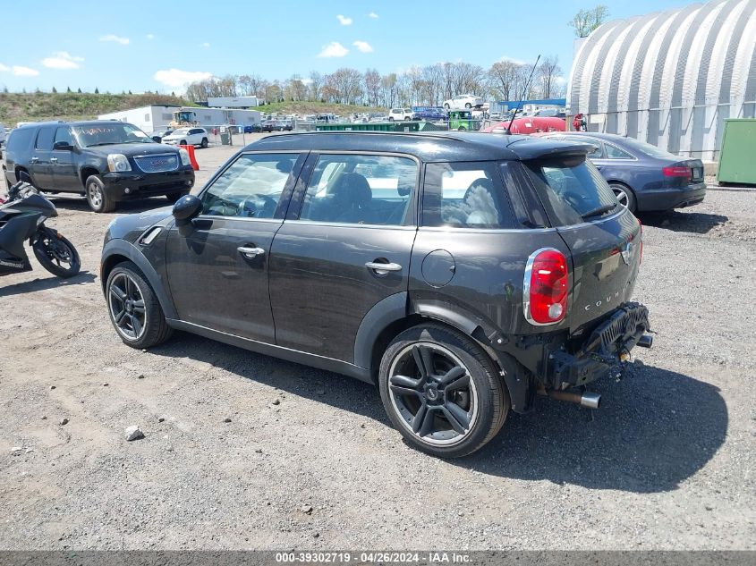 2015 MINI COUNTRYMAN COOPER S - WMWZC3C54FWT04216