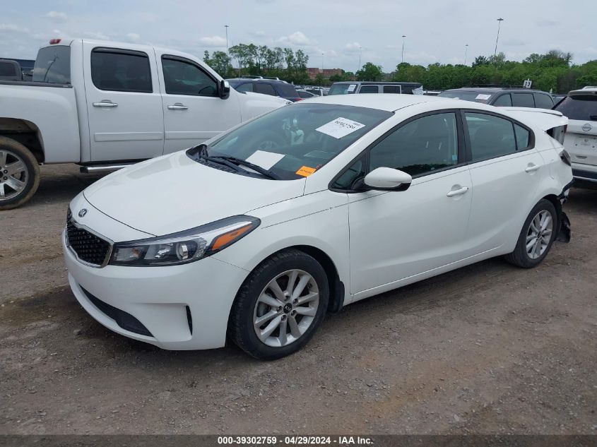 2017 Kia Forte S VIN: 3KPFL4A70HE111624 Lot: 39302759