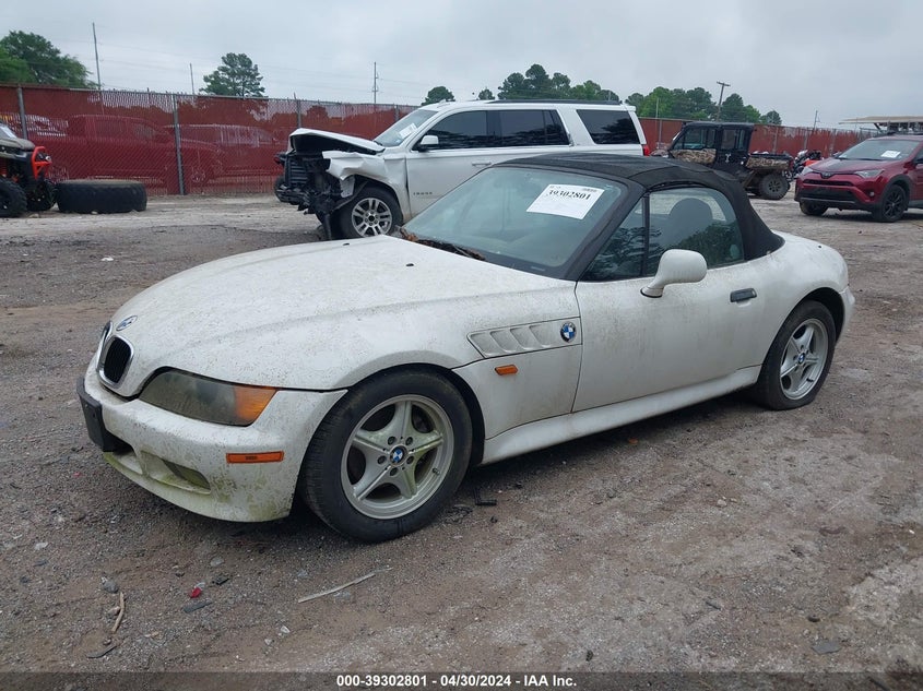 1996 BMW Z3 1.9 VIN: 4USCH732XTLB74461 Lot: 39302801