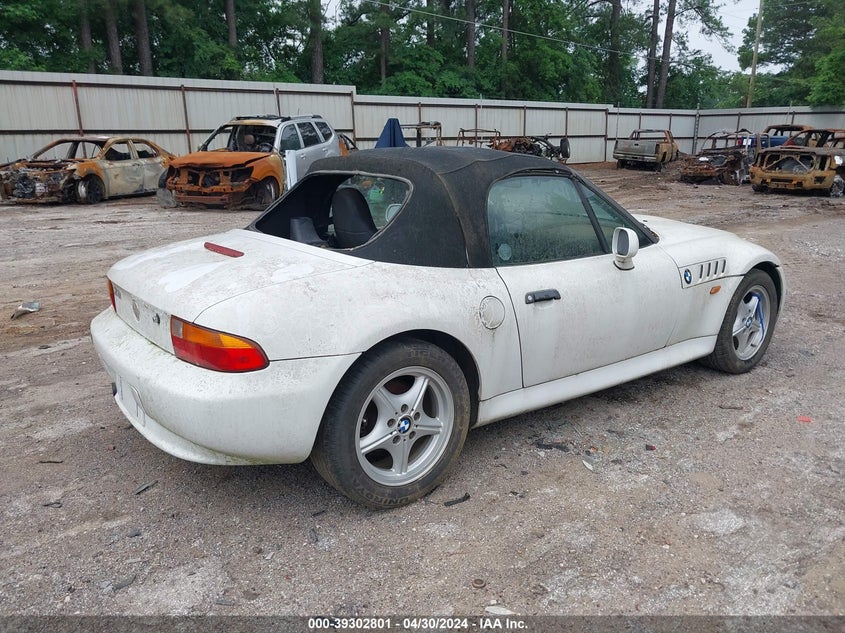 1996 BMW Z3 1.9 VIN: 4USCH732XTLB74461 Lot: 39302801