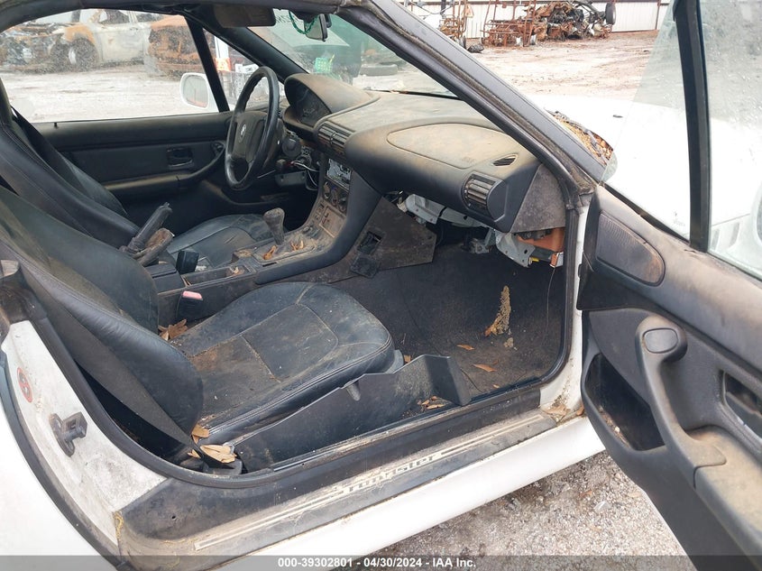 1996 BMW Z3 1.9 VIN: 4USCH732XTLB74461 Lot: 39302801