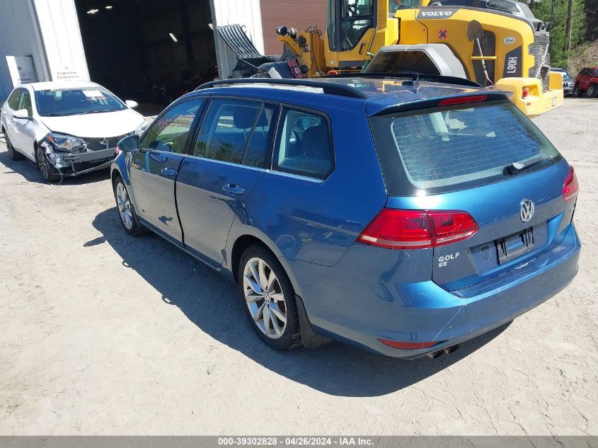 3VWC17AU8GM515725 | 2016 VOLKSWAGEN GOLF SPORTWAGEN