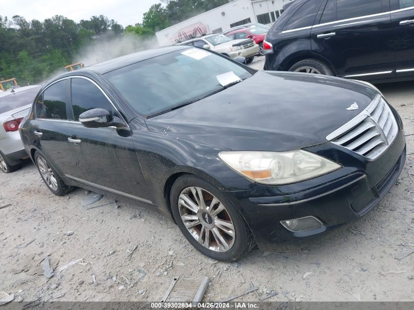 2010 Hyundai Genesis 4.6 VIN: KMHGC4DF8AU075093 Lot: 39302834