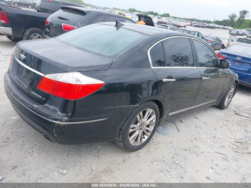 KMHGC4DF8AU075093 | 2010 HYUNDAI GENESIS