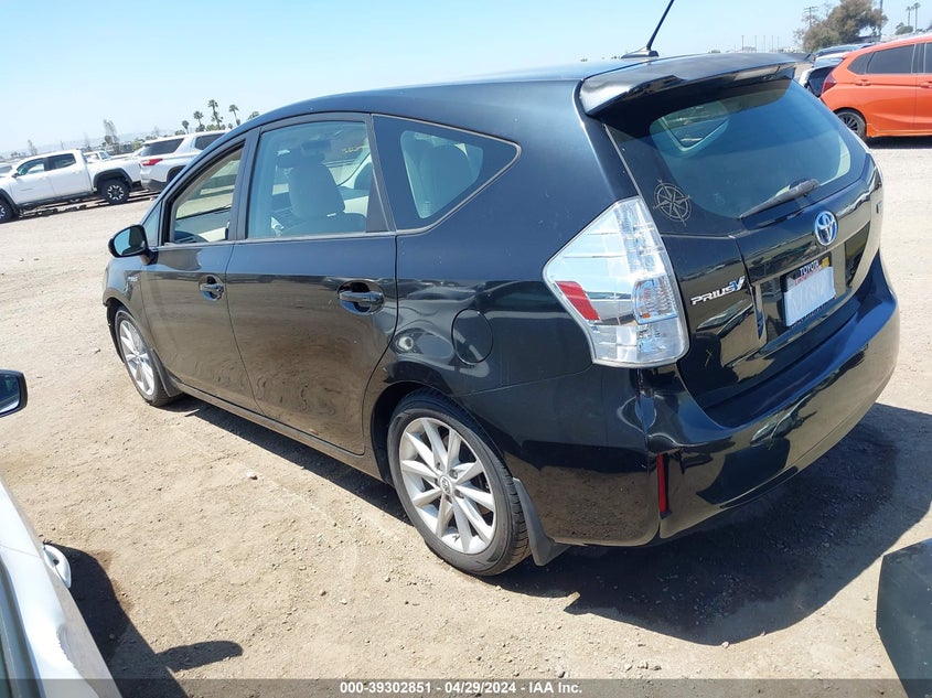 2012 Toyota Prius V Five VIN: JTDZN3EU6C3060115 Lot: 39302851