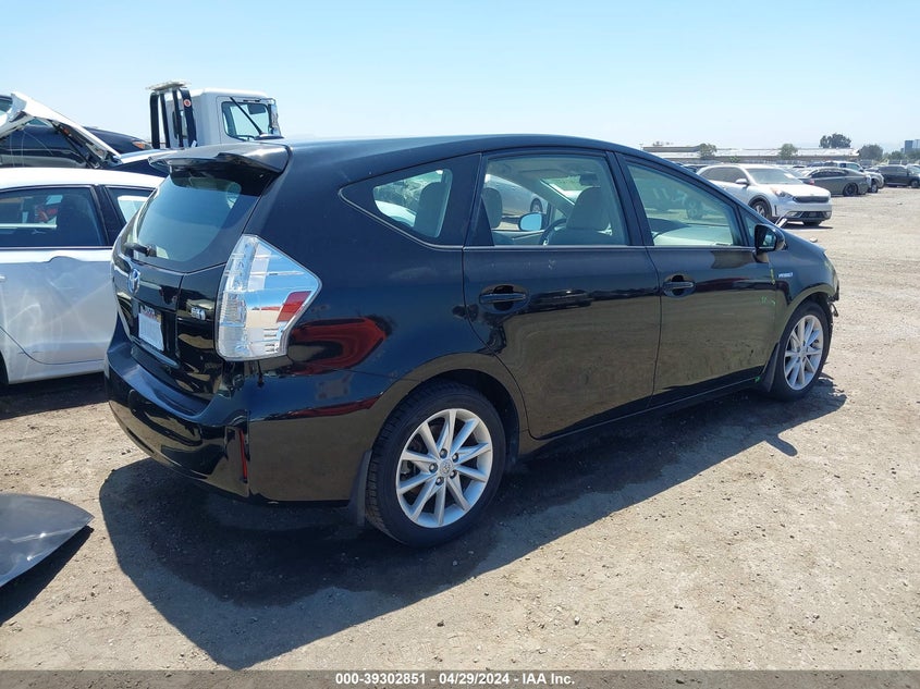 2012 Toyota Prius V Five VIN: JTDZN3EU6C3060115 Lot: 39302851