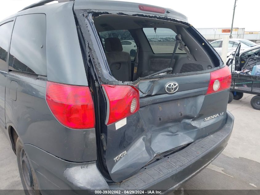 2007 Toyota Sienna Le VIN: 5TDZK23C17S052473 Lot: 39302862