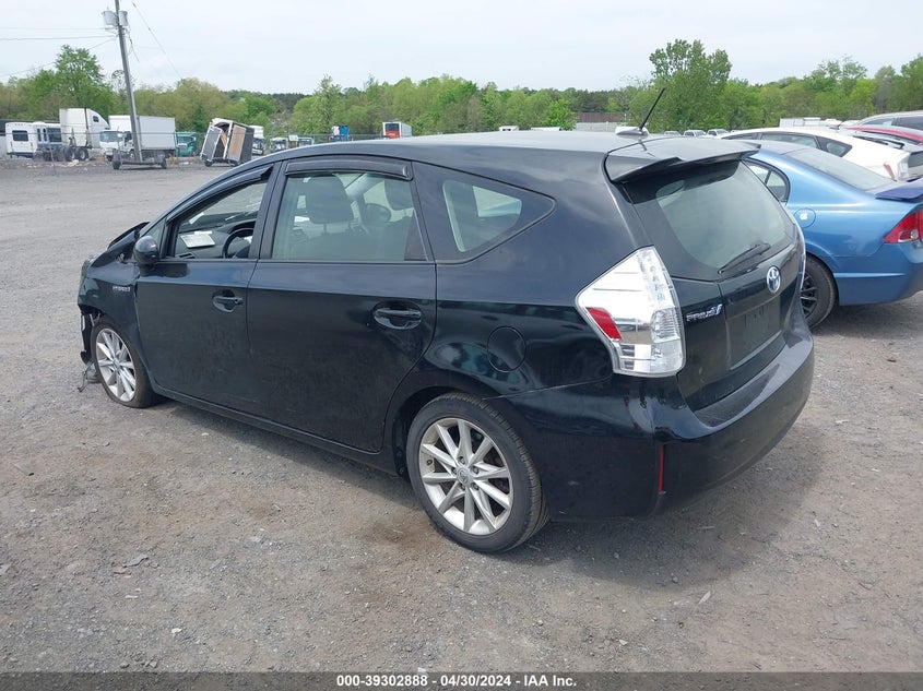 2014 Toyota Prius V Five VIN: JTDZN3EU4E3298905 Lot: 39302888