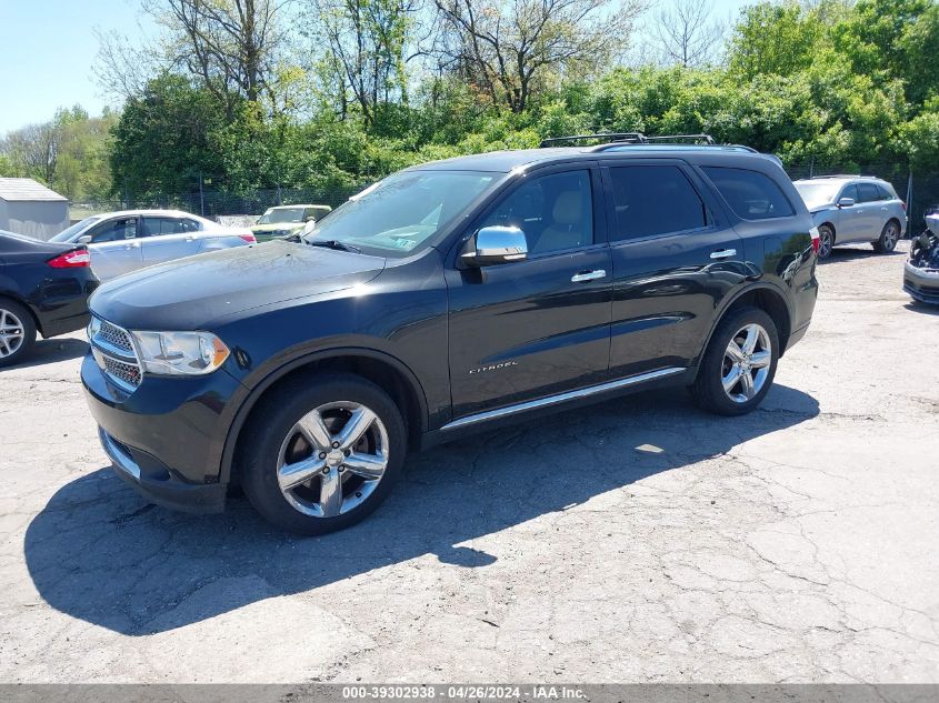 2013 Dodge Durango Citadel VIN: 1C4RDJEG2DC572246 Lot: 39302938