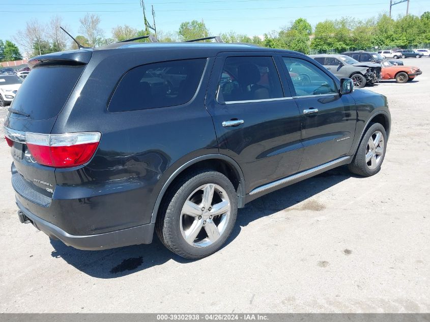 2013 Dodge Durango Citadel VIN: 1C4RDJEG2DC572246 Lot: 39302938