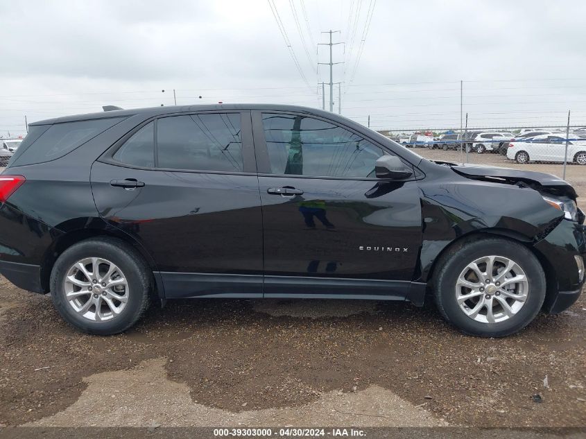 2021 Chevrolet Equinox Fwd Ls VIN: 2GNAXHEV2M6155026 Lot: 39303000