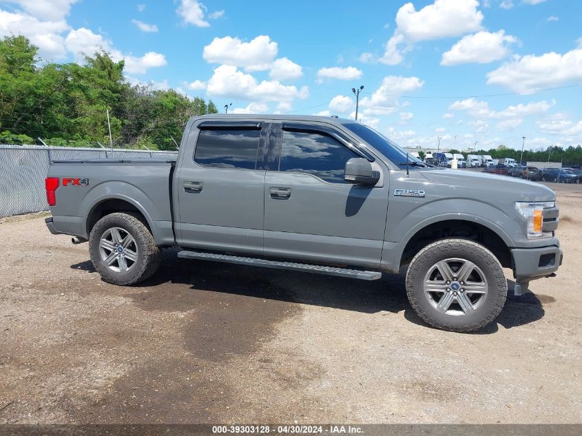 2018 Ford F-150 Lariat VIN: 1FTEW1EGXJFE19987 Lot: 39303128