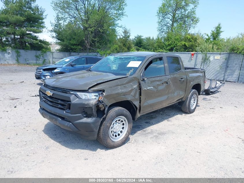 2024 Chevrolet Colorado 2Wd Wt VIN: 1GCGSBEC8R1134107 Lot: 39303165