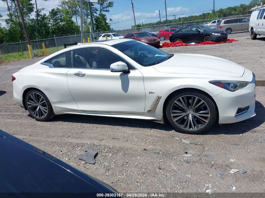 2018 Infiniti Q60 3.0T Luxe VIN: JN1EV7EK6JM343029 Lot: 39303167