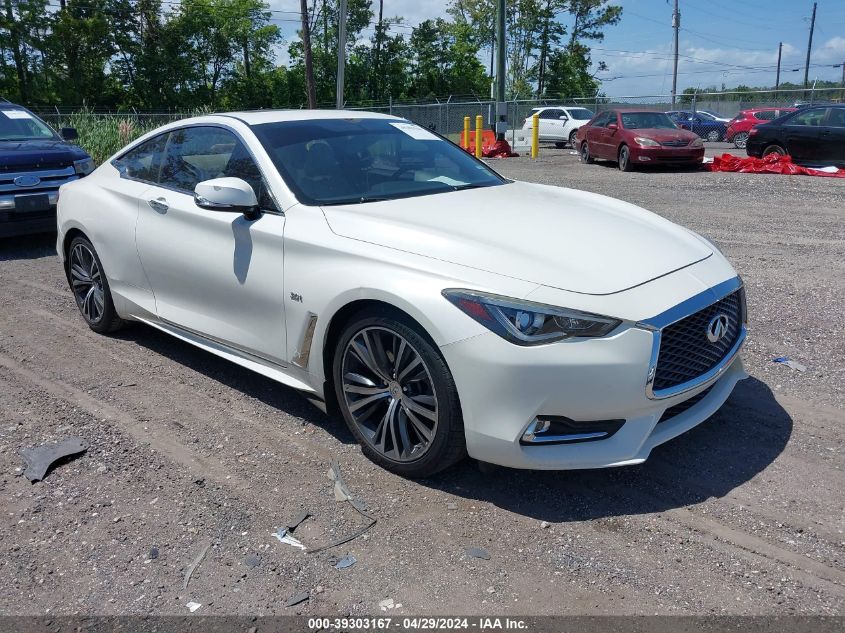 2018 Infiniti Q60 3.0T Luxe VIN: JN1EV7EK6JM343029 Lot: 39303167