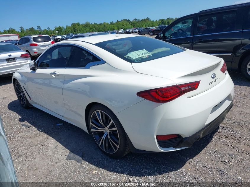 2018 Infiniti Q60 3.0T Luxe VIN: JN1EV7EK6JM343029 Lot: 39303167