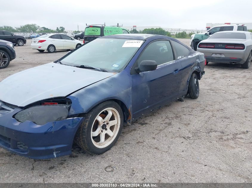 2002 Acura Rsx VIN: JH4DC53822C038868 Lot: 39303183