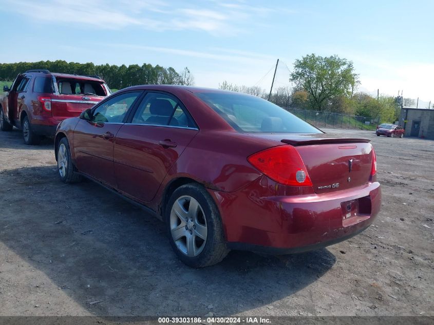 1G2ZG57B384106605 | 2008 PONTIAC G6