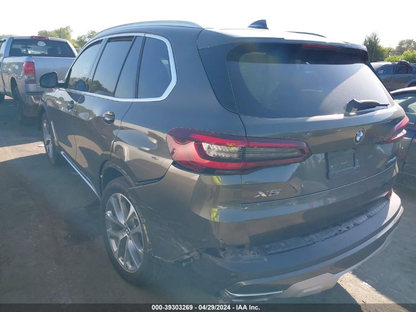 2020 BMW X5 xDrive40I VIN: 5UXCR6C06L9C57344 Lot: 39303269